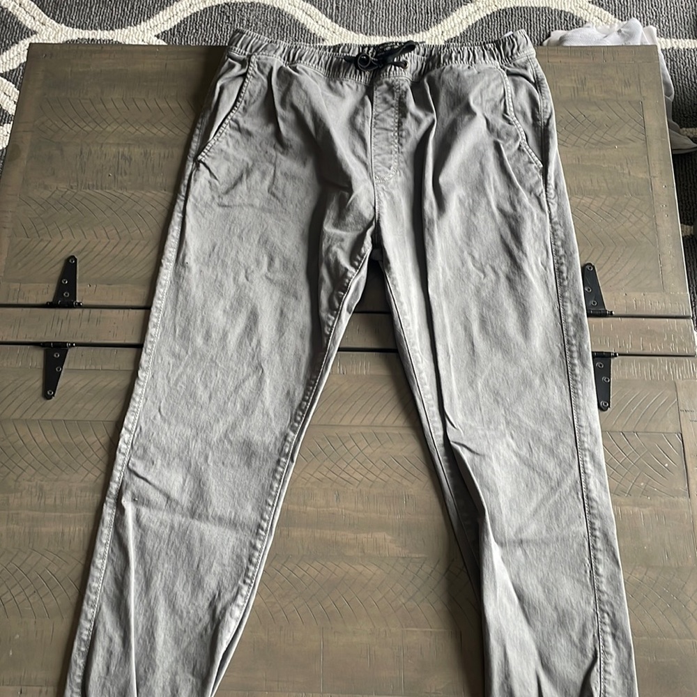 Large Grey Jogger Pants